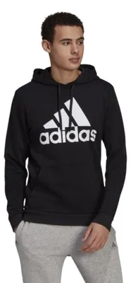 Image de Adidas - Sweat à capuche « Essentials » pour homme PP1915 (XL) (blanc/noir)