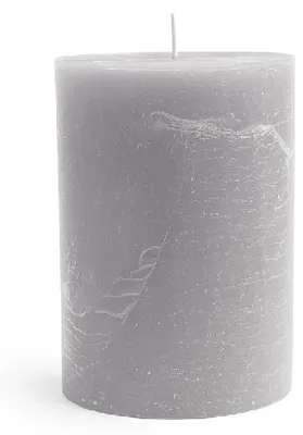 Imagen del producto de ARÔME, vela rústica, color plateado metálico