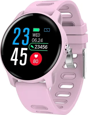 Obrázek produktu pro S08 Muži Sportovní krokoměr Smart Watch IP68 Vodotěsný fitness tracker Monitor srdečního tepu Hodinky Dámský náramek bílý