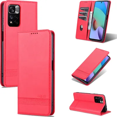 Immagine prodotto di Redmi Note 11 Pro Custodia in pelle, Flip Cover Wallet Case Chiusura magnetica Stand Custodia protettiva per Xiaomi Redmi Note 11 Pro/Note 11 Pro+ Rosa
