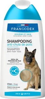 Produktbild von Francodex Shampoo gegen Haarausfall bei Hunden, 250 ml