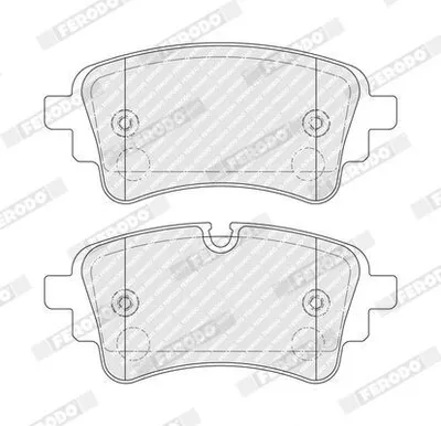 Produktbild von FERODO Bremsbeläge Satz Hinten für AUDI A4 B9 Avant (8W5, 8WD) FDB5410