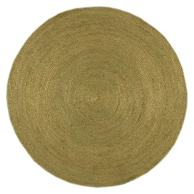 Image de Volero - Tapis en Jute - Fair Rond Vert - Ø 100cm