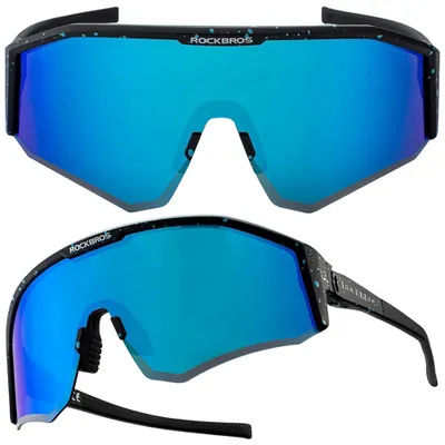 Produktbild von Rockbros Sp297 Polarisierte Radbrille - Schwarz