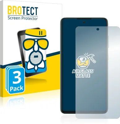 Produktbild von 3x BROTECT Entspiegelungs Schutzglas für Samsung Galaxy A52 / 5G Schutzfolie Panzer Folie Glas Display Schutz matt