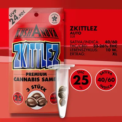 Image de Graines de cannabis Kushanova - Zkittlez