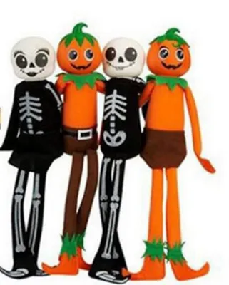 Produktbild von BOO CREW, 30 cm, Kürbis, Skelett, Halloween, 1 Stck.