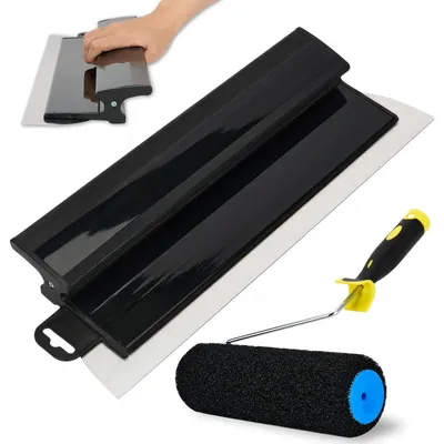 Immagine prodotto di Spatola da 40 cm con rullo da 23 cm per lavori di finitura delle pareti