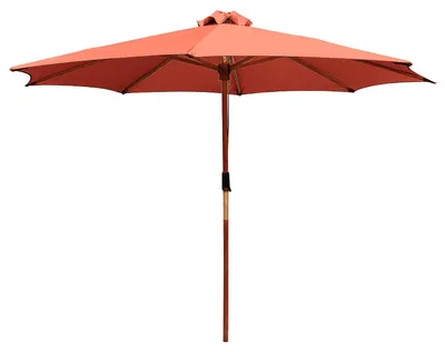 Produktbild von home24 Sonnenschirm - Grau