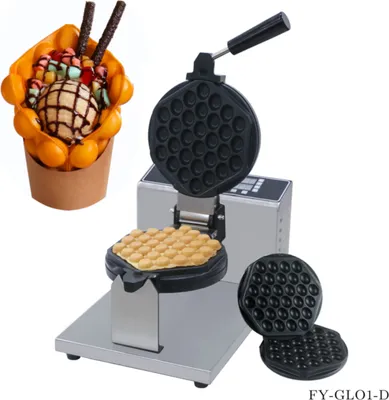 Zdjęcie produktu dla CUKUS GOFROWNICA BĄBELKOWA - BUBBLE -bubble waffle-profesjonalna FY-GL01-D