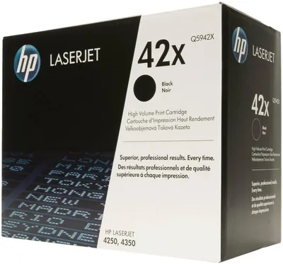 Produktbild von Original Toner HP Q5942XD - 42X - Schwarz -- Neu