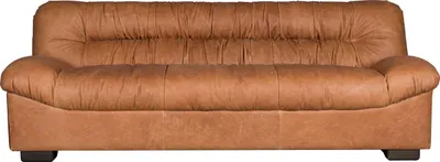 Produktbild von Dutchbone Douglas Sofa 3-Sitzer Leder Cognac/ Braun