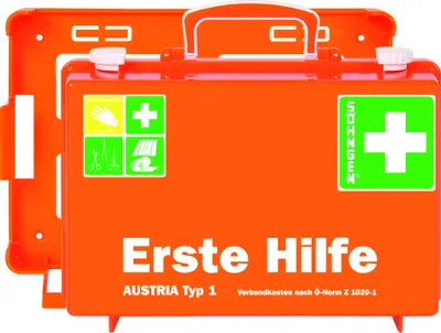 Immagine prodotto di Söhngen Erste-Hilfe-Koffer AUSTRIA Typ 1, Wundverbände; Rettungsdecke