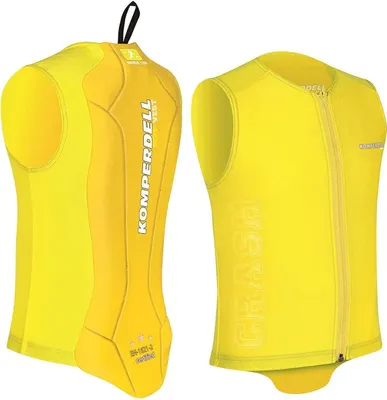 Image de Komperdell Eco Junior Protector Vest Ski Snowboard protection dorsale yellow - Taille : 128 (S)