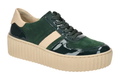 Produktbild von Gabor 53.203 Damenschuhe - Halbschuhe - Sneaker grün Freizeit NEU