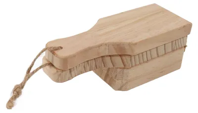 Obrázok produktu pre Rozdrvič banánov, 2 v 1 Tostonera drevený lis na pečené banány, chipsy, tostones, šálky, zemiaky
