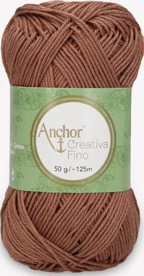 Immagine prodotto di Anchor Creativa Fino – filati di cotone per uncinetto e maglia (colore 00438)