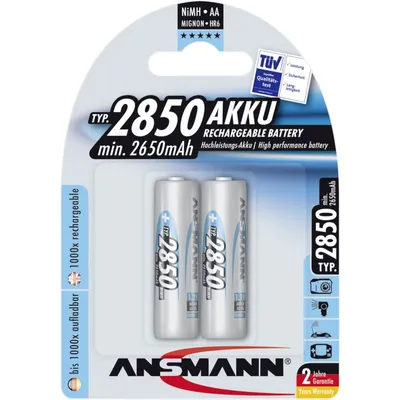 Produktbild von ANSMANN Mignon AA Akku 2850 mAh Hohe Kapazität
