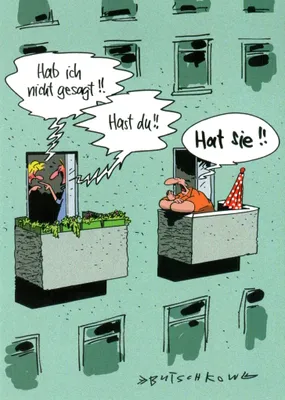 Produktbild von Cartoon-Postkarte Peter Butschkow "Hab ich nicht gesagt!! Hast Du!!"