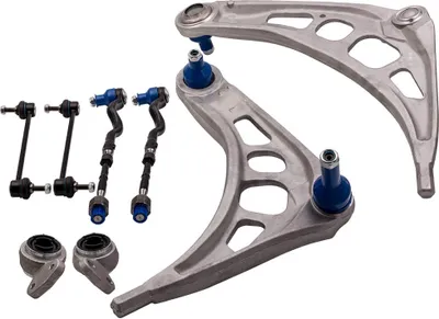 Zdjęcie produktu dla 8-PLUS REINFORCED WISHBAR SET FOR BMW 3 Series E46 Z4 E85 FRONT AXLE NEW