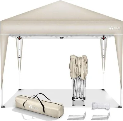 Produktbild von Famanu Pop-Up Pavillon 3x3m - Wasserdicht, UV-Schutz 50+