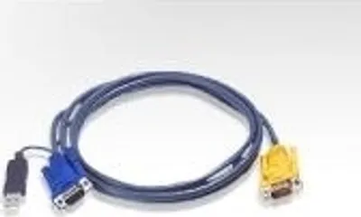 Obrázek produktu pro ATEN 2L-5206UP - Video / USB kabel - 15pinový SPHD (M) - USB typ A, 4pinový, HD-15 (M) - 6 m (2L-5206UP)