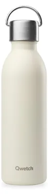Thermosflasche 600 ml, recycelter Edelstahl, 24h kalt/12h warm