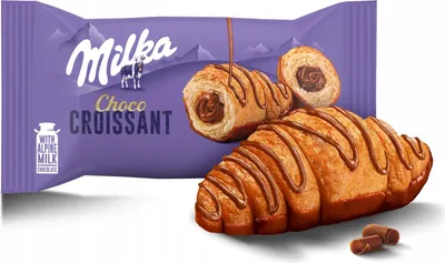 Obrázok produktu pre Croissant s čokoládovou náplňou Milka, 50 g