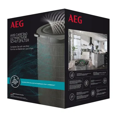 Zdjęcie produktu dla AEG AFDCAR6, Filtr oczyszczający powietrze, HEPA, Pudełko