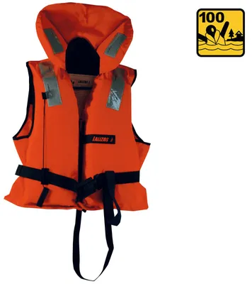 Produktbild von Lalizas Rettungsweste Schwimmweste Lifejacket 100N ISO, 30-40 KG Ohmachtssicher