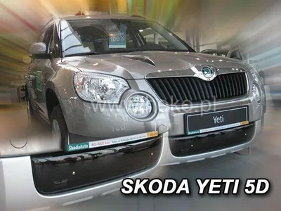 Zdjęcie produktu dla Zimowa osłona chłodnicy Skoda Yeti 2009-2013 (dolna)