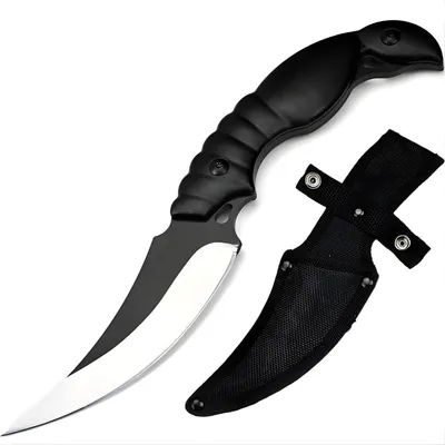 Obrázek produktu pro Outdoorový nůž SW-38953 - Černá | Pevná čepel, ergonomický design KP38953