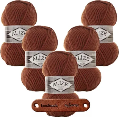 Produktbild von 5 x ALIZE Superlana Maxi 597 mit Label