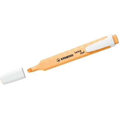 Produktbild von STABILO swing cool Pastel, 1 Stück(e), Orange, Meißel, Orange, Weiß, 1 mm, 4 mm