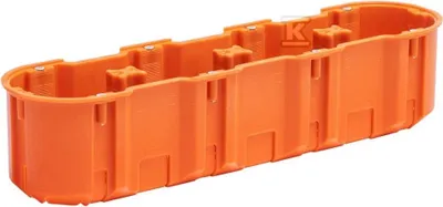 Zdjęcie produktu dla Puszka podtynkowa 4-kanałowa M4x60DF MultiwallSlim Simet 33414008