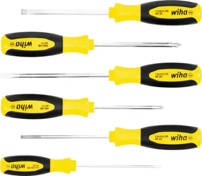 Produktbild von Schraubendreher Set Wiha Schlitz/Phillips 6-tlg.