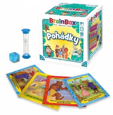 Obrázek produktu pro BrainBox CZ - Pohádky (postřehová a vědomostní hra)