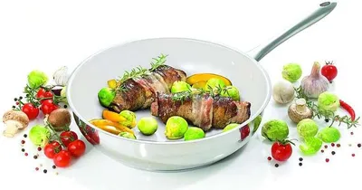 Produktbild von Karl Krüger Orlando 105024 Induktion Edelstahl Bratpfanne Pfanne 24 cm