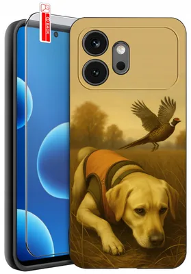 Produktbild von Hüllen für das Honor 600 – Designs | Mattes Silikon-Case + 9H-Glas