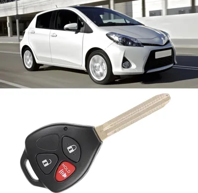 Zdjęcie produktu dla 3-przyciskowy inteligentny kluczyk samochodowy do Toyoty Yaris 2007-2013 MOZB41TG