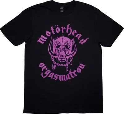 Produktbild von Motorhead - "Orgasmatron" T-Shirt für Herren/Damen Uni RO13552 (M) (Schwarz)