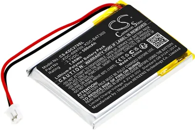 Immagine prodotto di TECHTEK Batteria compatibile con [KOAMTAC] KDC270, KDC280, KDC30, KDC300 sostituisce KDC-699700, per KDC-BAT300