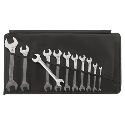 Produktbild von Stahlwille 96404307 10A/11 Doppel-Maulschlüssel-Satz Schlüsselweite Zoll 1/2"
