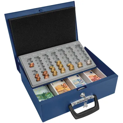 Produktbild von WEDO Werner Dorsch - Geldkassette - Stahl - Blau