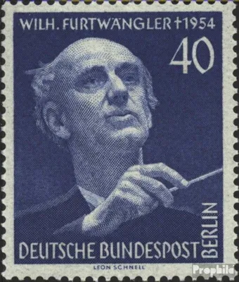 Produktbild von Briefmarken Berlin (West) 1955 Mi 128 (kompl.Ausg.) FDC Furtwängler