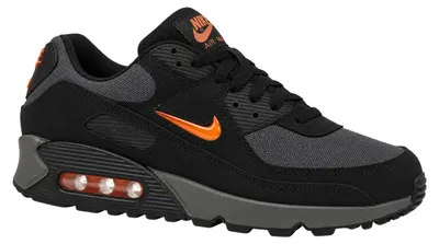 Productafbeelding van Nike Air Max 90 Jewel - Zwart/Veiligheidsoranje - Maat EU 49.5 - US 15 - Zwart - Heren