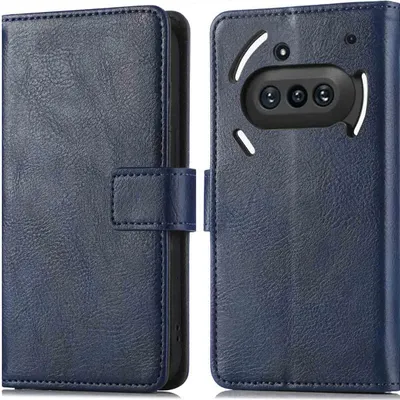 Image de imoshion Luxe Bookcase for the Nothing Phone (3a) - Dark Blue