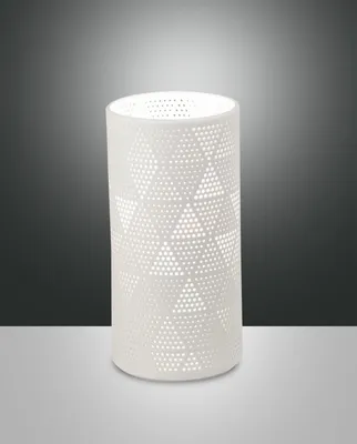 Produktbild von Fabas Luce Tischleuchte Micol E27 Ø100mm Weiß