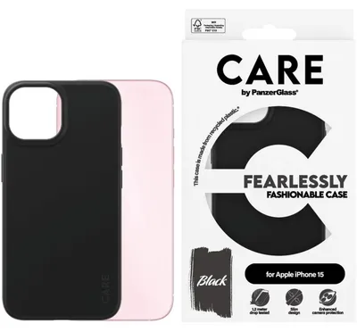 Image de Etui Care By Panzerglass Fearlessly Fashionable Case Na Iphone 15 - Czarne