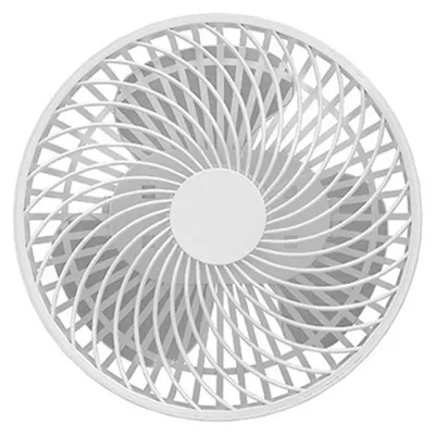 Produktbild von Campingventilator mit Licht, wiederaufladbarer USB-Tischventilator, tragbarer kleiner Hängeventilator für Zelte im Freien